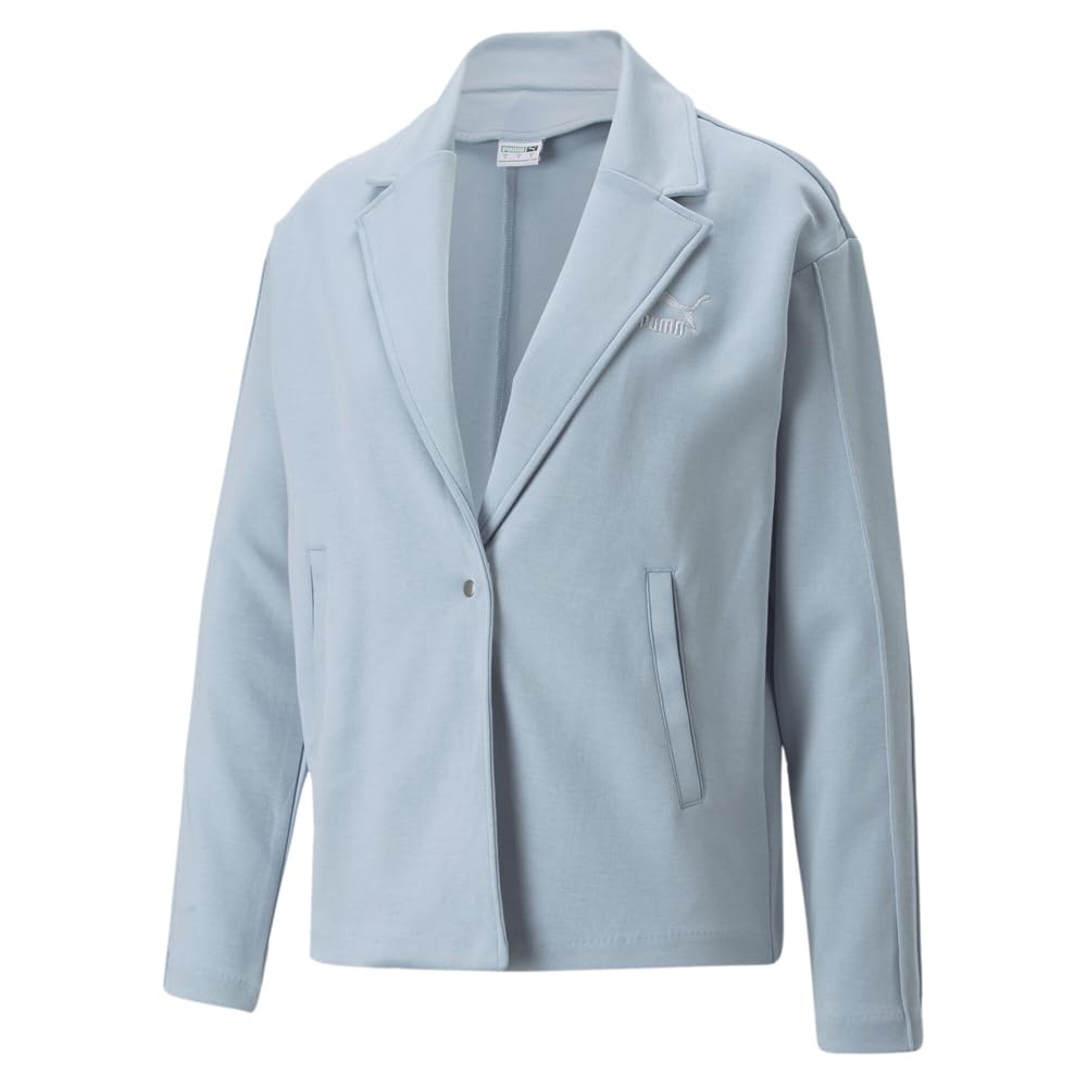PUMA Womens T7 Blazer Jacket Athletic Outerwear Casual - Blue - Size XXXL