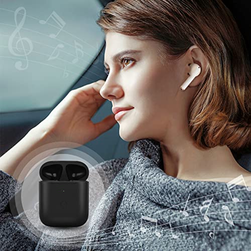 Wireless Charging Case For Airpod 1/2, Charger Case Replacement With Sync Button And Built-In 450 Mah Battery, No Earbuds Include (Black) #TOP6