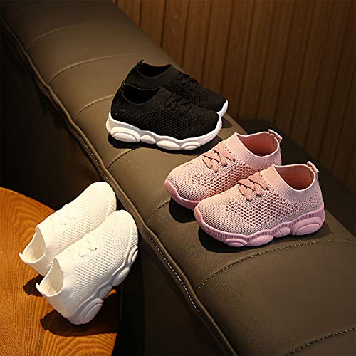 DEBAIJIA Peuter Schoenen 0-3 T Baby Eerste Wandelschoenen Kid Schoenen Effen Trainers Antislip Ademend lichtgewicht EVA… - Image 5