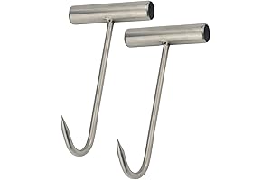 Tinsow T Hooks — Premium Meat Boning Hook for Refined Kitchen Butcher...