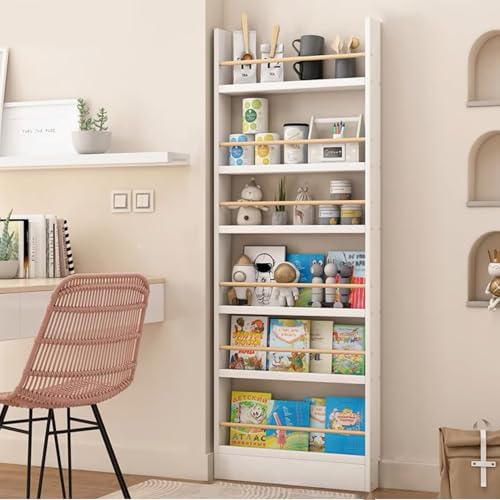 Étagère murale pour rangement de livres étagère à livres en bois pour enfants
