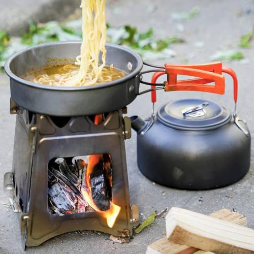 Poêle à bois pour cuisine extérieure, l'alternative portable et pliable - 3
