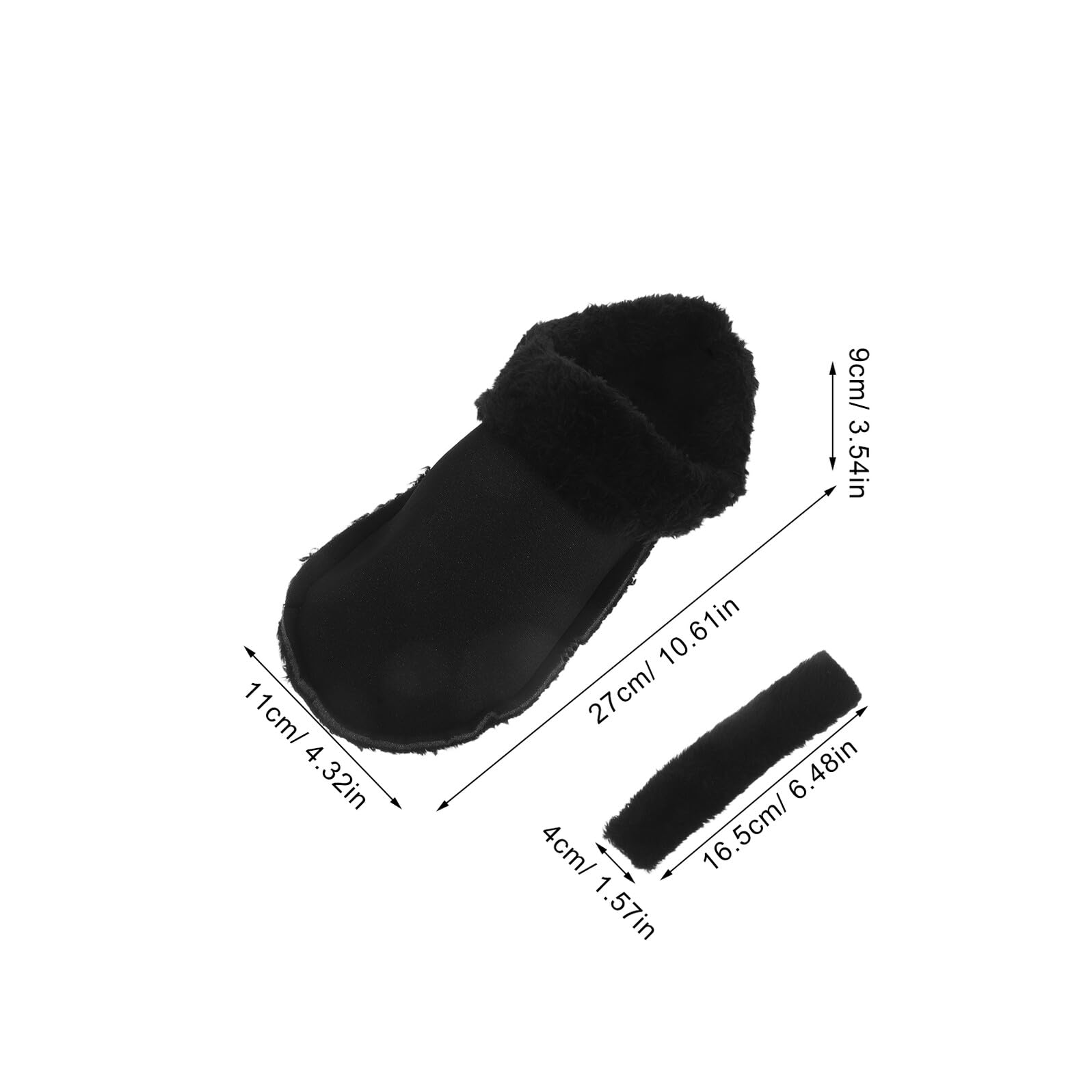 ORFOFE 3 Pares Forro Interior Aislante para Zuecos de Inserciones Suaves y Acogedoras Plantillas Interiores de Repuesto Lavables para Uso Invierno