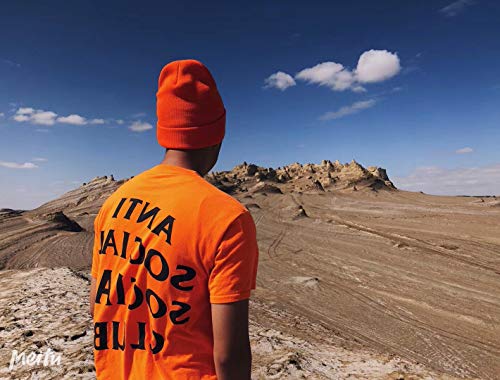 Warm Winter Hat Knit Plain Skull Beanie Toboggan Knit Hat For Men And Women (Red) #TOP4