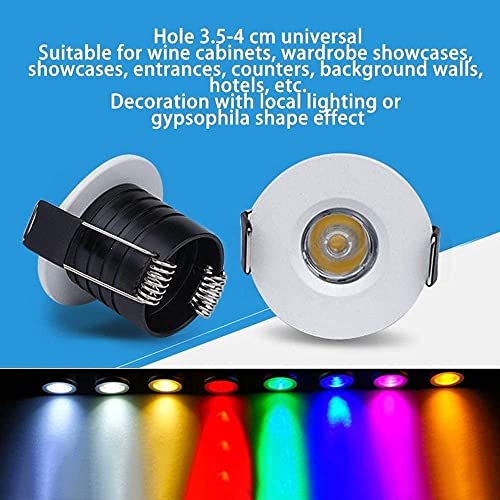 Foco downlight empotrable JCAKES en blanco y negro para la iluminación estética de techos 3