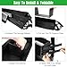 MONOJOY Golf Cart Storage Accessories, Tray Organizer with Cool Insulated Beverage Bag, Foldable Inner Basket Parts, No Drilling Container Rack Holder, for EZGO, Club Car, Yamaha, Kandi