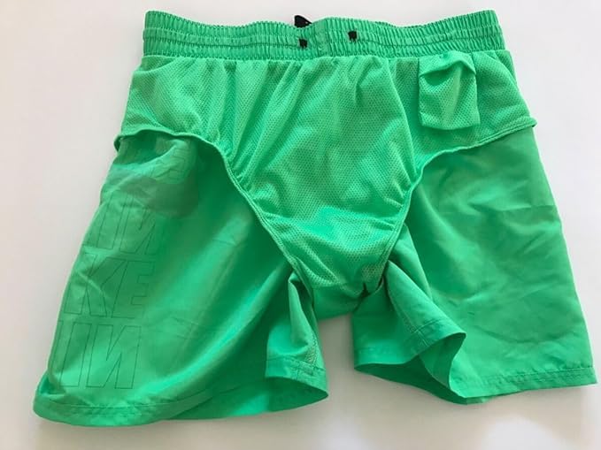 Swim Trunks Bottom Board Shorts Men Size Medium to X-Large Color Green and Black (Medium)4
