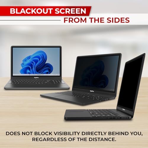 14 Inch Laptop Privacy Screen Filter for 16:9 Widescreen Display - Computer Monitor Privacy and Anti-Glare Protector