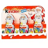  Kinder - Kleine Weihnachtsmänner Schokolade Anhänger - 3x15g/45g