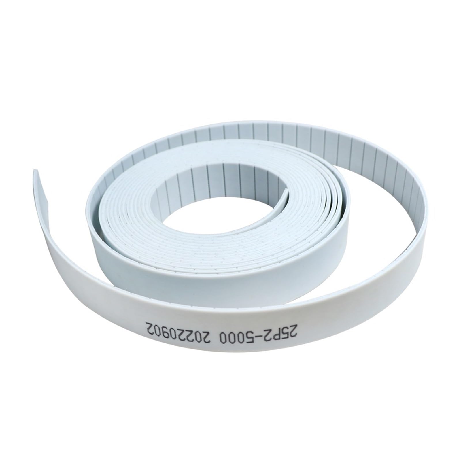 Courroie plate en polyuréthane P2-10/20/25 Largeur 10/20/25 mm Épaisseur 2 mm Couleur blanche Polyuréthane avec âme en acier(20Meters,20mm)