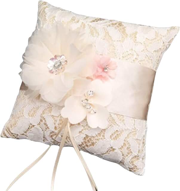 Ring hastings crystal wedding cushion pillow Ring Cushions - Amazon.co.uk