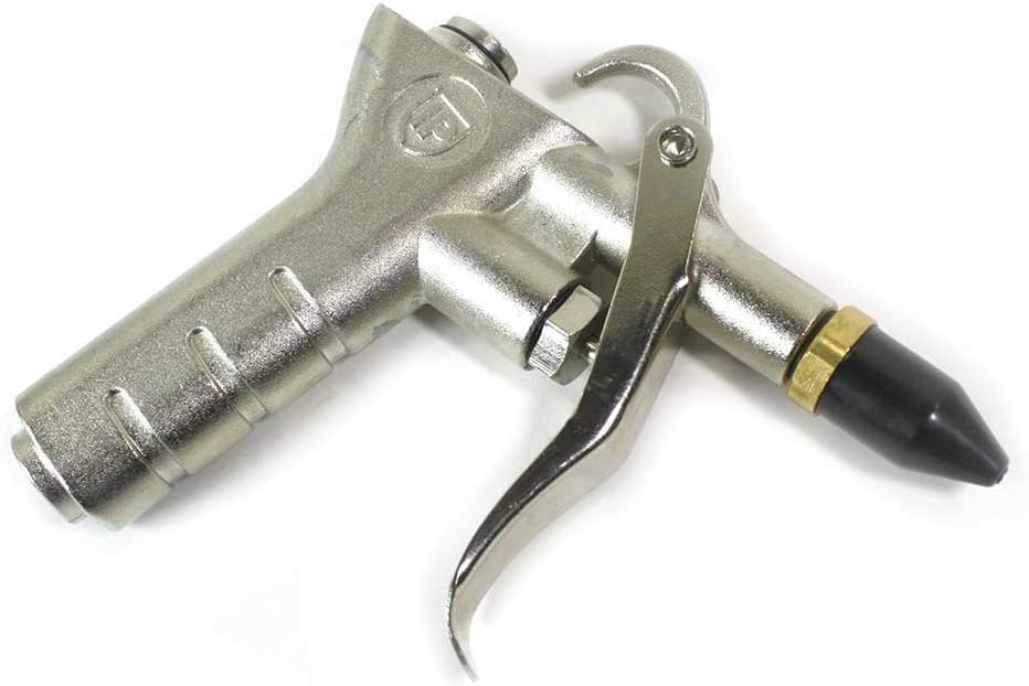 Interstate Pneumatics B303 Air Blow Gun Pistol Grip with Rubber Tip
