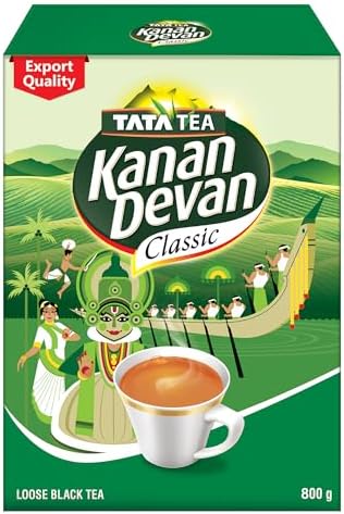 Tata Tea, Kanan Devan Classic, Loose Black Tea, Blended by Experts, 800g, Packet
