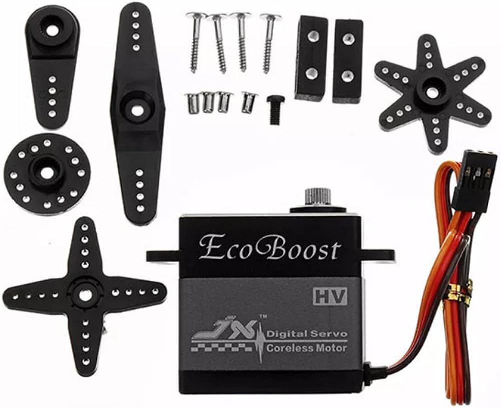 JX Servo CLS-6327HV 27kg Coreless Servo 180° High Torque High Pressure Hollow Cup Metal Gears for DIY RC Model Drone