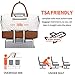 Weekender Bags for Women with Toiletry Bags Large Overnight Bags Travel Duffel Bag Carry On Shoulder Weekend Tote with Shoe Compartment and Wet Pocket for Girls Airplane Traveling, Gym