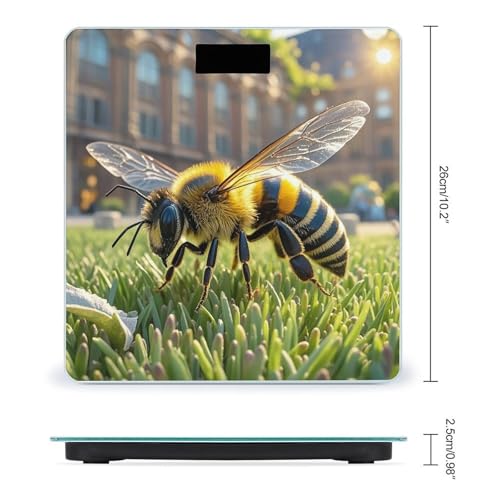 Báscula digital Bee on The Square para peso corporal miniatura 2