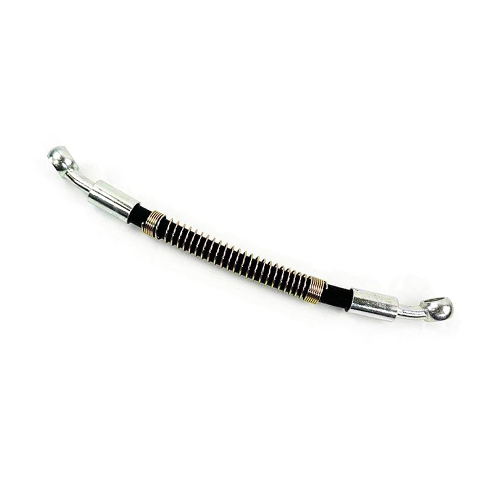 Motorcycle Brake Hose M10 28°-28° Motorcycle 30cm-500cm Hydraulic Braided Brake Hose Fittings Clutch Oil Pipe Accessories(2500mm)