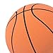 DYNWAVE Silent Basketball,with Hoop Sports Ball,Indoor Training Ball,Portable Low Noise Bouncy Ball,Children Toys Ball,for Party Gift, Orange