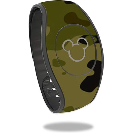 MightySkins Green Camouflage Disney Magic Band 2 Skin