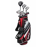MacGregor Golf DCT4000 Golf Clubs Set with Bag (Graphite, 13 Pieces / 9 Clubs, Regular, Right)
