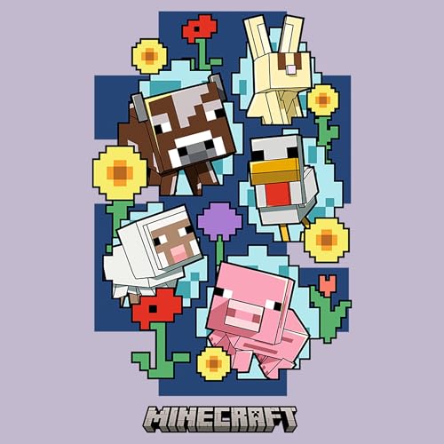 Boy's Minecraft Spring Animals T-Shirt2