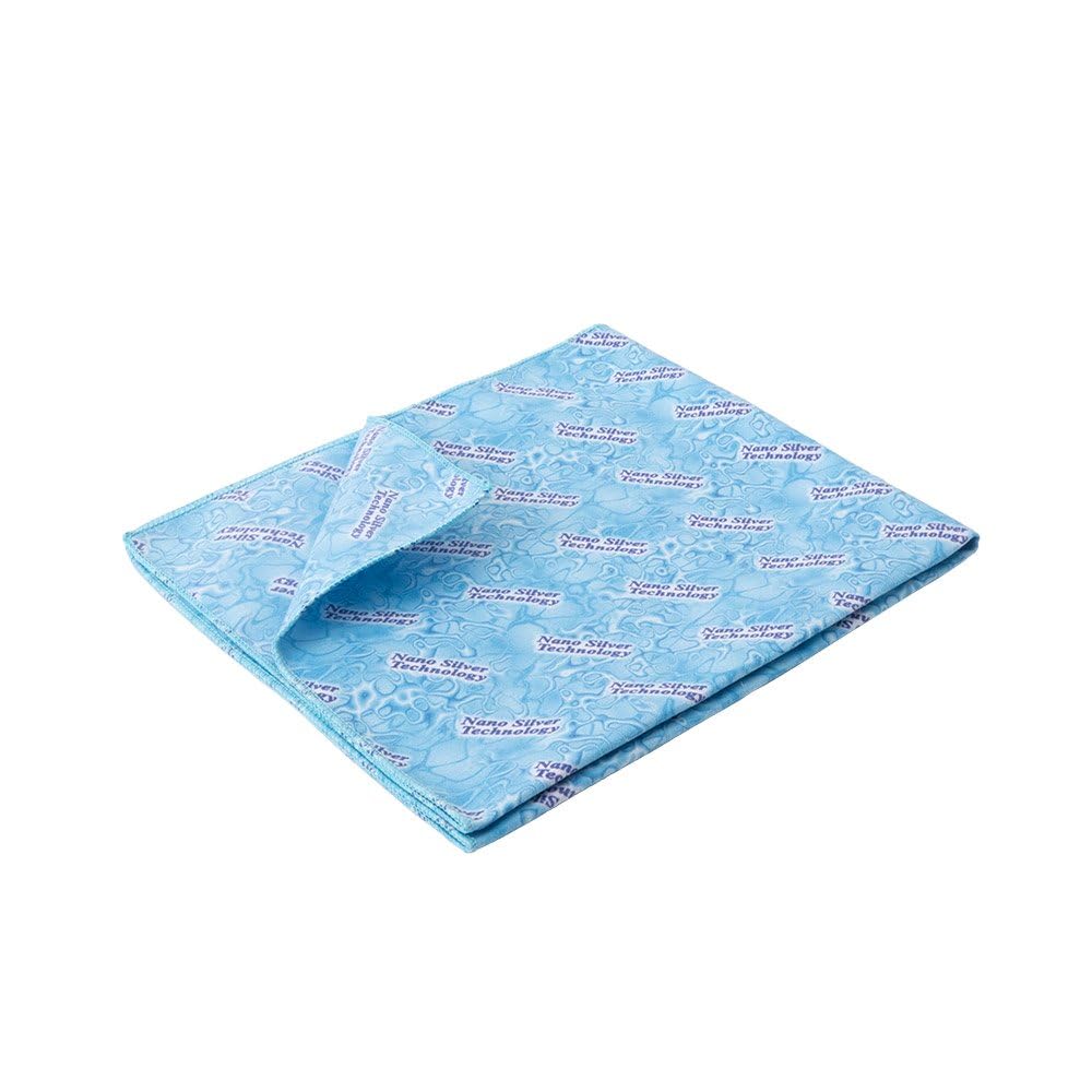 Sunbeam Cloth Multipurpose Reusable Cleaning Cloth for Glass Furniture Floors and More Blue Large
