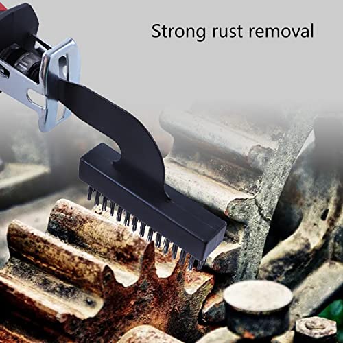 IWOMA Multi-Function Electric Brush Saw Reciprocating Brush for Head Universal Wire/Nylon Brush Rust Removal to Electric Brush Wire/Nylon Brush Reciprocating Brush Head