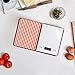 Suck UK Cook's Book Kitchen Scale - Digital Food Scale - Kitchen Gadgets - Baking Accessories - Cooking Accessories - Hidden Weighing Scales in A Book - Red Hard Case Cover - Easy Clean Glass Surface