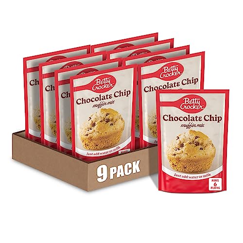 Betty Crocker Chocolate Chip Muffin Mix, 6.5 oz