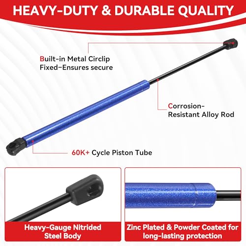 TIEZFUL Hood Struts Fit for Chevy Colorado 2023-2026 by TIEZFUL - Used condition - Image 5