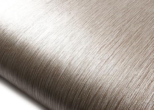 ROSEROSA Peel and Stick PVC Faux Wood Self-Adhesive Wallpaper Covering Counter Top Shelf Liner Shine Ebony (MG242 : 2.00 Feet X 6.56 Feet)