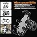 Bike Phone Holder Handlebar, Motorcycle Phone Holder, Bike Phone Mount, Bike Accessories, Anti-Shake&Camera Friendly, Compatible with iPhone, Samsung and All 4.7