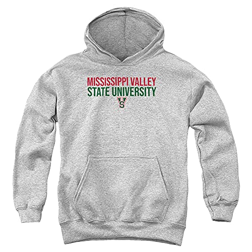 Mississippi Valley State University Official Stacked Youth Kids Boy/Girls Pull-Over Hoodie Sweatshirt