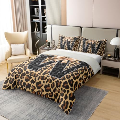 Housse de couette fille imprimé léopard gris pour des nuits douces - 5