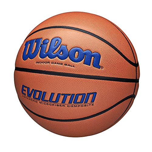 Wilson Evolution Game Basketball - Royal, Size 7 - 29.5" #TOP2