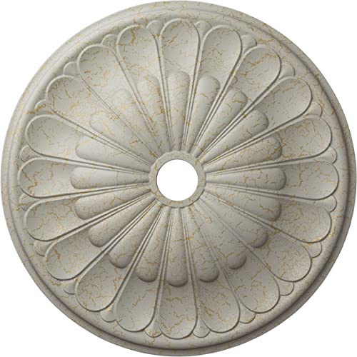 Médaillon de plafond Gorleen moulure decorative Cuivre Antique - 2