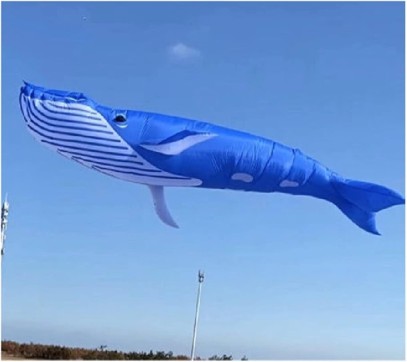 FaNGFaNGFa 20M Whale Kite, Giant Fish Kite, 3D Kites for