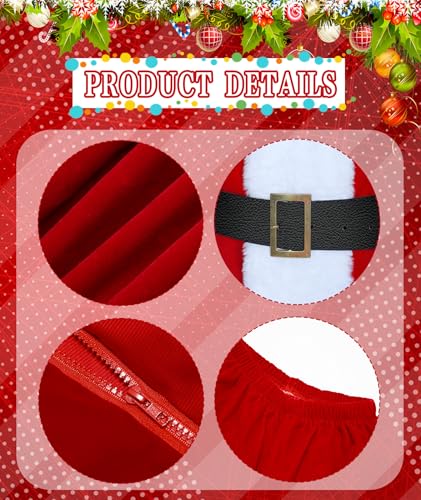 Disfraz completo de Santa Claus para niños talla Medium miniatura 4