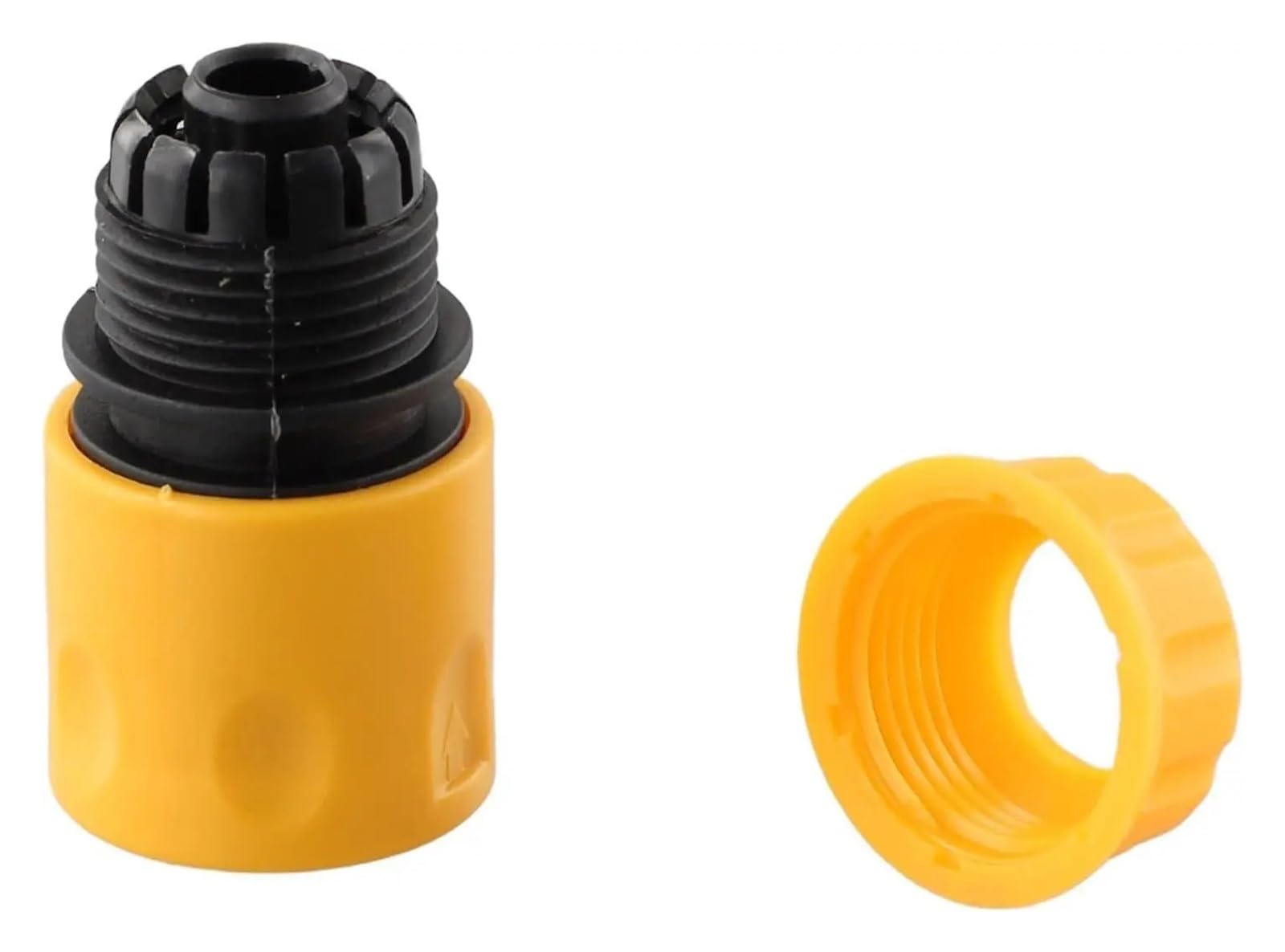 Juego de adaptadores de grifo de agua de conectores rápidos de manguera, 10 piezas para riego de jardín de 3/4 y 1/2 pulgadas y lavado de coches, diseño de rosca duradero para uso en exteriores