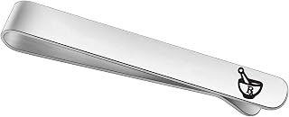 Medical Tie Clip for Him Pharmacist Tie Clip RX Graduation Gift Tie Bar Clip for Pharmacy Pharmacist School Students