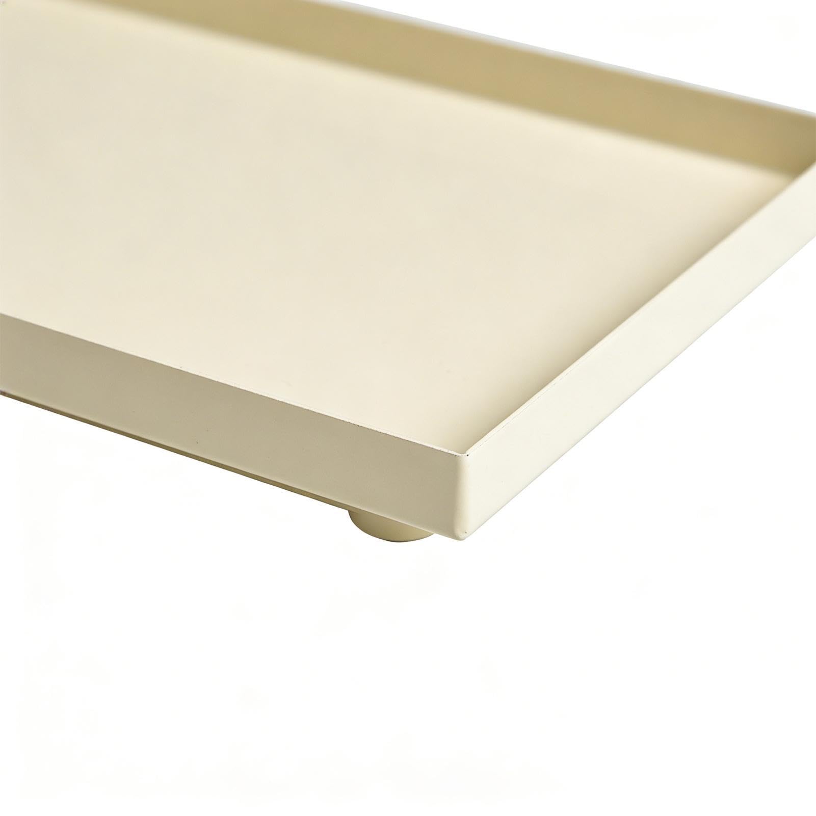 Bandeja de Metal para Velas Rectangular para Joyas