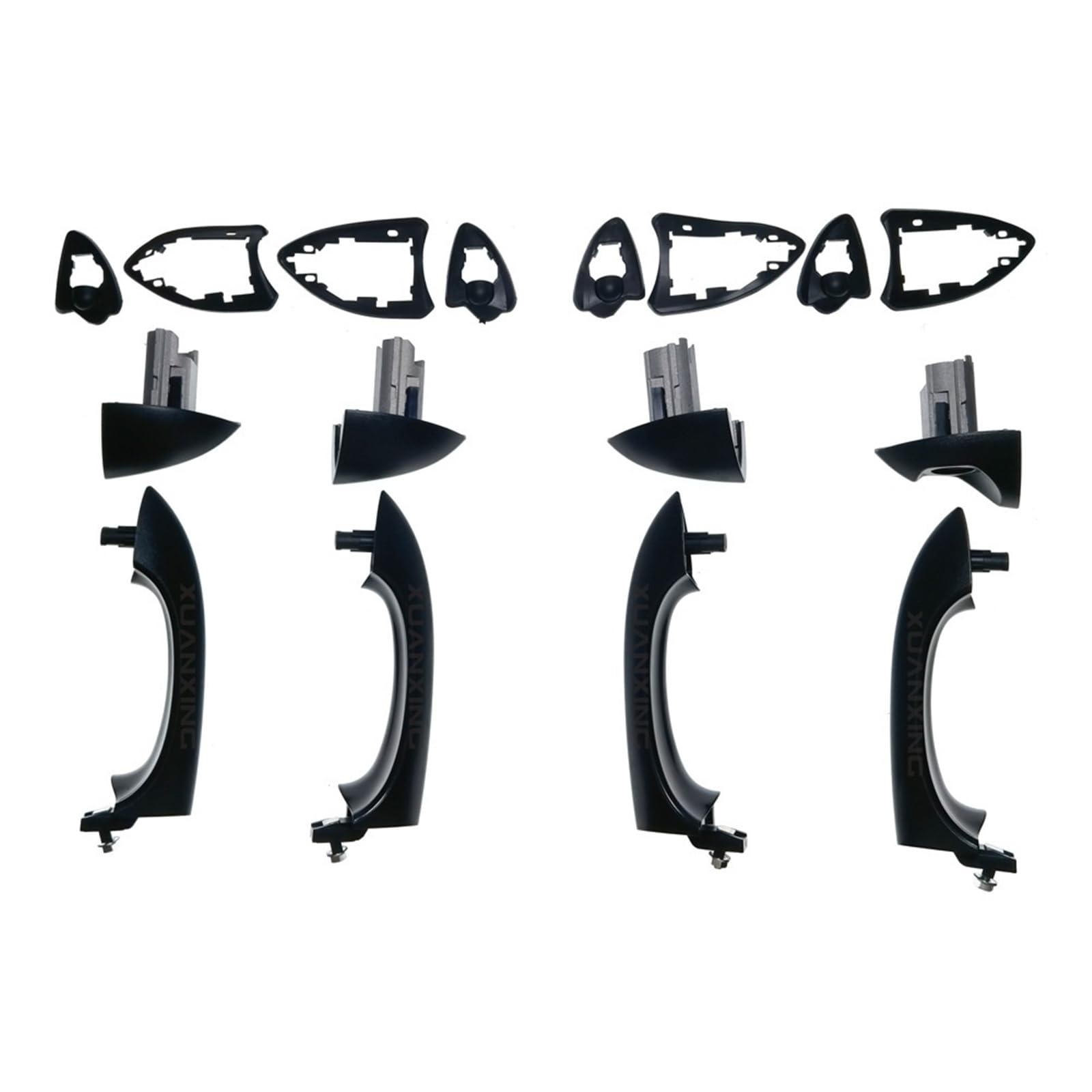 Qjahxkf Right Drive Replacement Exterior Door Handles 1Set Outside On All Sides Door Handles 51218243617 51218243618 51218243621 51218243625 51218243626 For Bmw E53 For X5 Outer Handle(Right Drive)