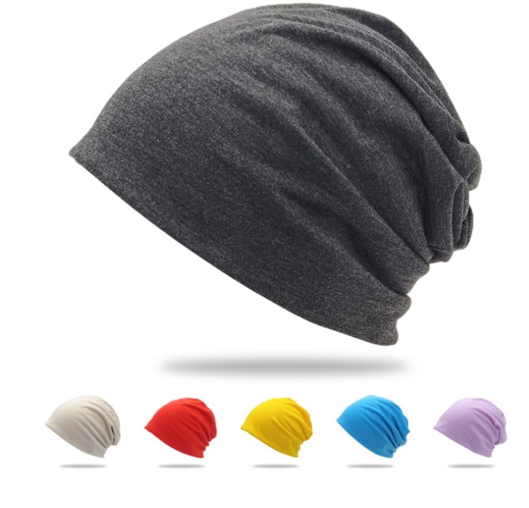 Gorro Cálidos De Invierno Gorro Suave Y Cálido para Hombres Mujeres, Ligero, Holgado, De Color Sólido, Gorros Punto, para Otoño E Invierno Al Aire Libre