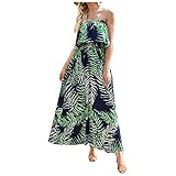 Machen Sie attraktiv!Mit diesem Maxikleid sehen Sie perfekt aus, indem Sie es mit Ihrer Lieblingskette und -sandale kombinieren