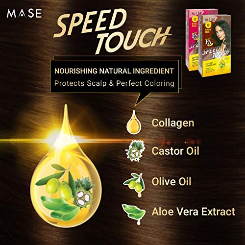 Miniatura 3 de Tinte para el cabello de 10 minutos, vino burdeos, alternativa natural al color de cabello con henna, cobertura gris para mujeres y hombres, sin