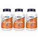 NOW Foods L-Arginine 1000mg, 120 Tablets (Pack of 3)