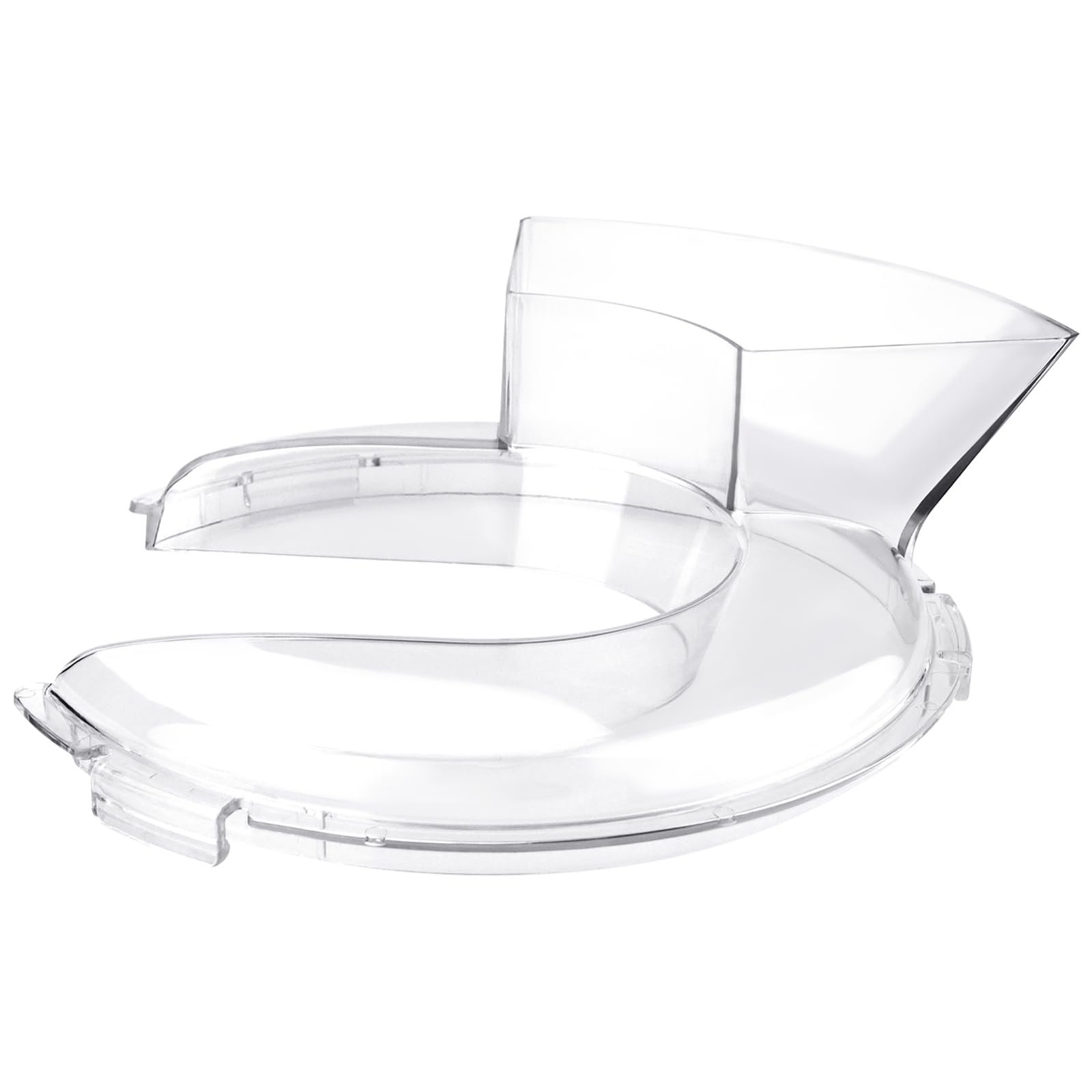 UPGRADED Kitchen-Aid KN1PS Pouring Shield W10616906 Universal Pouring Chute and Prevent Splattering for 4.5 and 5 quart tainless Steel Bowls Tilt Head Stand Mixer Bowls 1 Year Warranty by Puxyblue