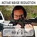 ACT FIRES Electronic Shooting Ear Protection,NRR 23dB Active Noise Reduction Ear Muff with Sound Amplification for Gun Range, Ear Muffs Hearing Protection Hunting