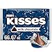 HERSHEY'S KISSES Chocolate Bulk Candy, Dark Blue Foils, 66.7 Ounce