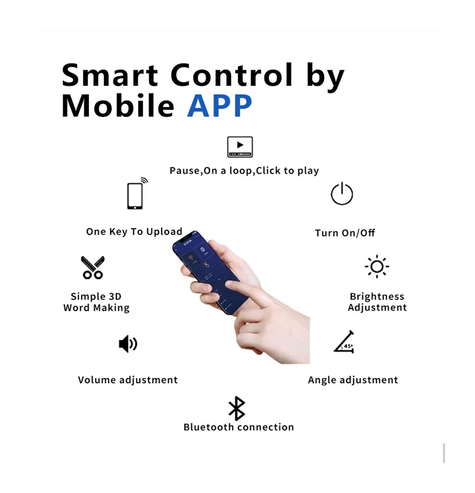 30CM WIFI 256Pcs Led 3D Hologram Logo Projector Advertising Holographic Fan For Event Rent And Shopping Mall Store